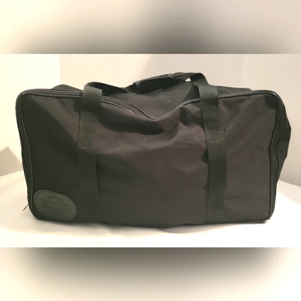 Harley Davidson Zip Duffle Bag Black